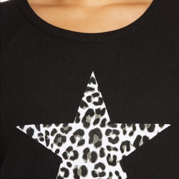 Chaser leopard star sweatshirt - Picture 1 of 3